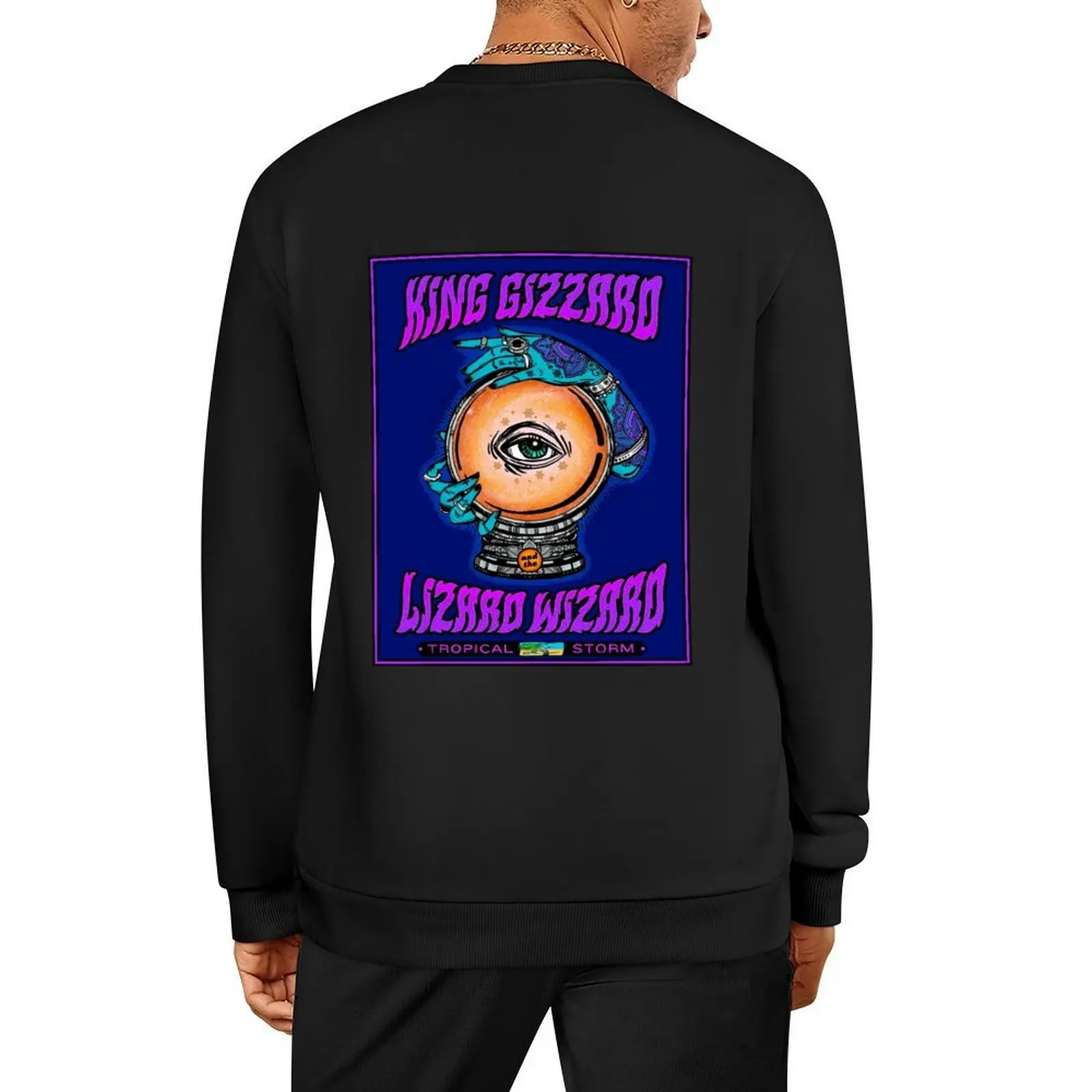 

KING GIZZARD : The Lizard Wizard Advertising Print Pullover men's clothes men's sweat-shirt japanese style sweatshirt