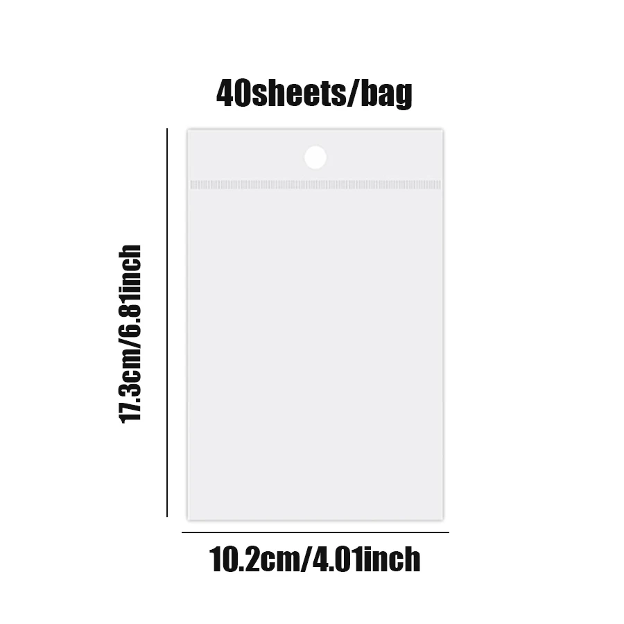 Mr. Paper 40 ورقة/حقيبة، حزمة ملصقات بالحبر الأبيض PET - سلسلة بيت الدمية، صندوق هدايا سجل القصاصات، إطار الصورة، جراب الهاتف، دفتر الملاحظات
