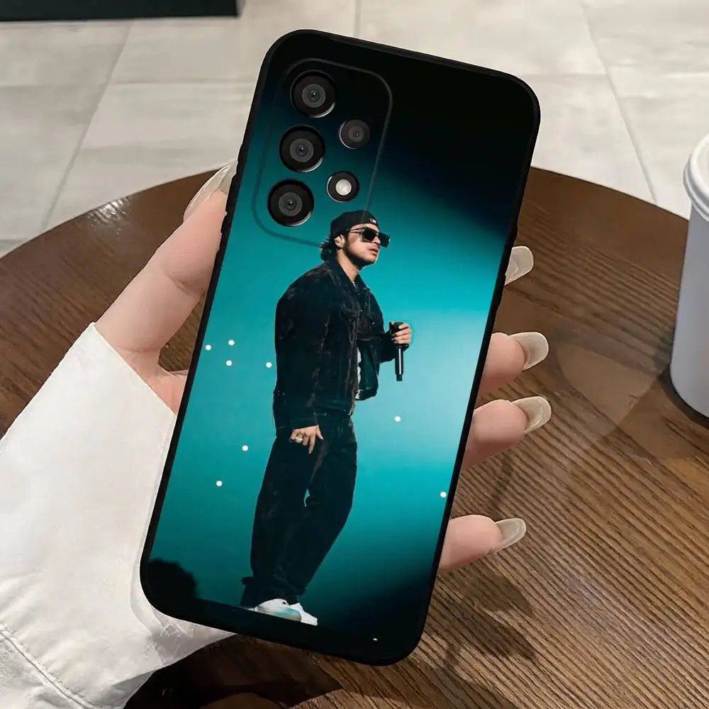 Rapper JOP F-Fuerza R-Regida Fashion Black Soft Protective Case For Samsung S10,20,21,22,23,24,25,30 Ultra Plus FE Lite