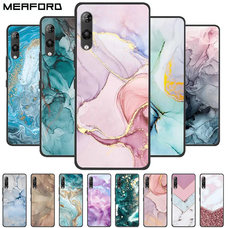 For Rakuten Mini / Rakuten Hand Case Protective Fashion Marble silicon Soft TPU Back Cover For Rakuten Hand 5G Phone Cases Cute