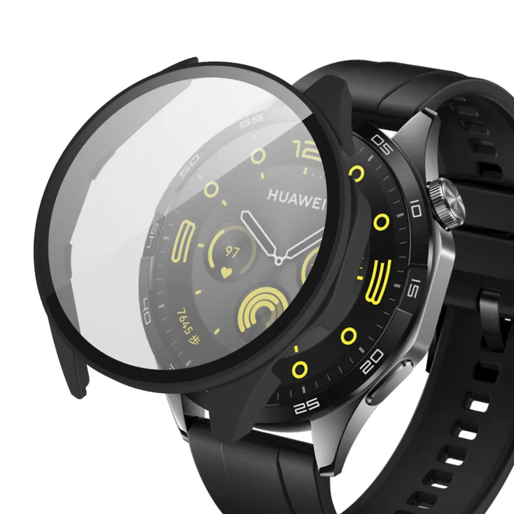 for Huawei Watch GT5 5Pro PC Protective Cover Tempered Glass Screen Protector Hard Case