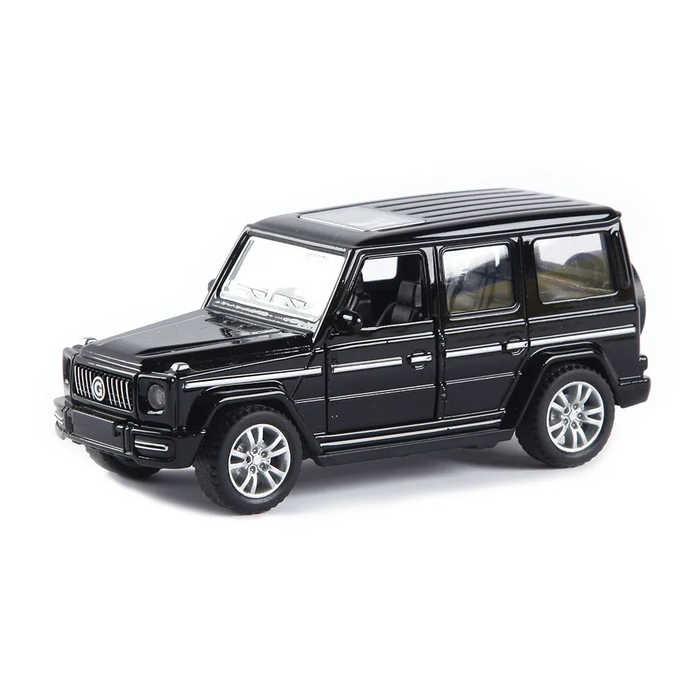 1/36 G63 SUV Alloy Car Model Diecast Kids Pull Back Car Toys Simulation Off-road Vehicle Car Model Collection Gift Cake Ornament