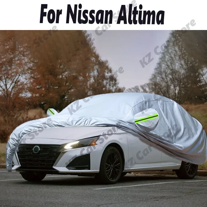 Outdoor Car Cover For Nissan Altima Auto Sun Shade Anti-UV Snow Rain Dust Ice Resistant Waterproof Cover