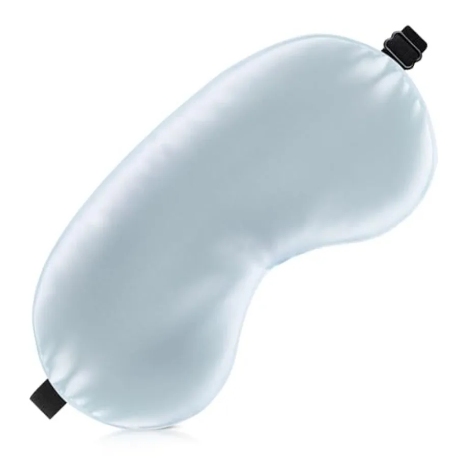 

Sleep Mask Silk Eye Mask for Men Sleeping Mask, Adjustable Elastic Strap for Night Shading Sleep Mask, Soft and Comfortable for