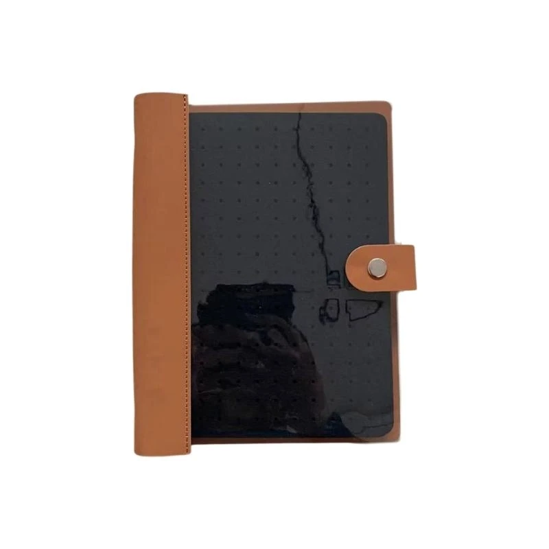 

Дорожная булавка-дисплей, брошь-книга, альбом для хранения, 8 страниц, органайзер с текстурой фетра с прозрачной крышкой для