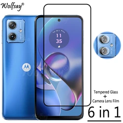 Full Cover Tempered Glass For Motorola Moto G64 5G Screen Protector Moto G64 G14 G04S G54 Power Camera Glass For Moto G64 Glass