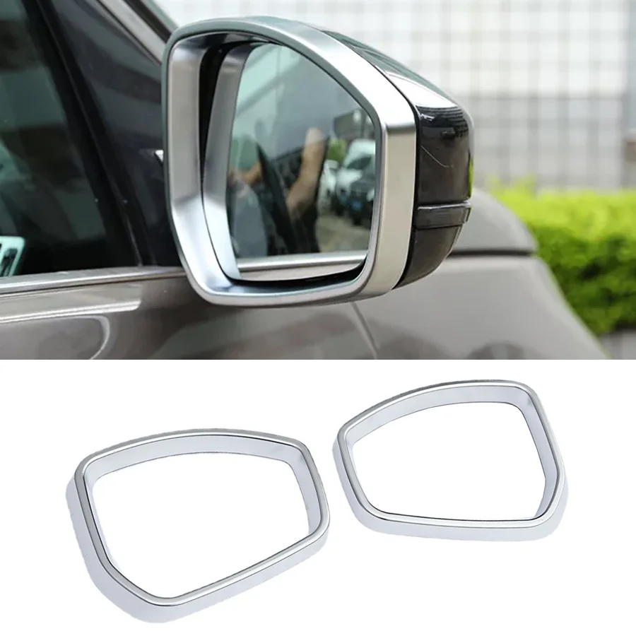 2 шт., автомобильное боковое зеркало заднего вида, накладка на зеркало заднего вида для Land Rover Discovery Sport 2015-2019 Evoque Jaguar F-PACE 2 шт., автомобильное боковое зеркало заднего вида, накладка на зеркало заднего вида для Land Rover Discovery Sport 2015-2019 Evoque Jaguar F-PACE