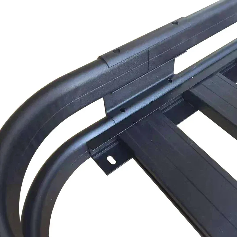 Cesta de carga de rack de teto de alumínio personalizada caminhão de coleta off-road 4x4