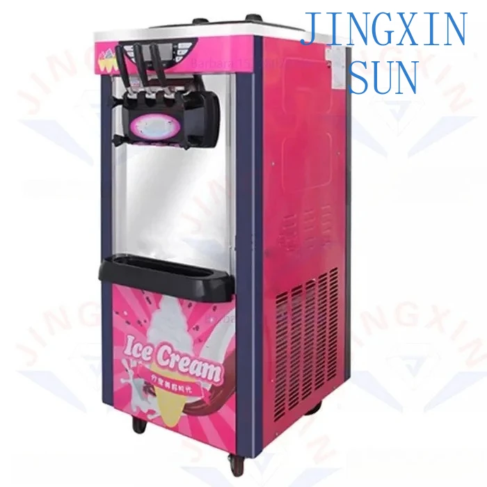 Commercial Ice Cream Machine for Yogurt Milkshakes Real Fruit Ice Cream Maker with Trade Assurance Commercial Use Automatic