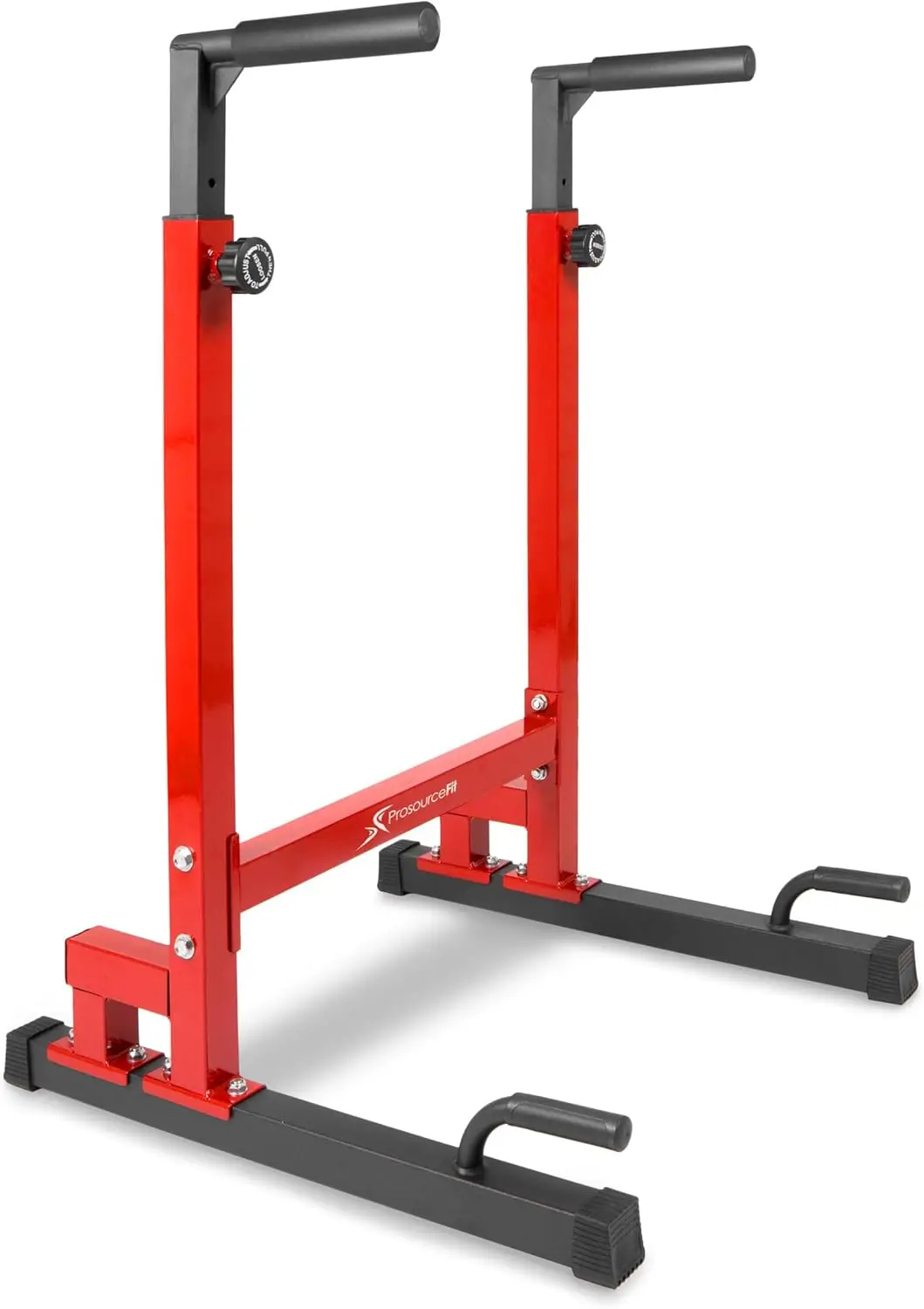 

Heavy Duty Adjustable Dip Stand Station with Safety Connector for Tricep Dips and Upper Body Workouts