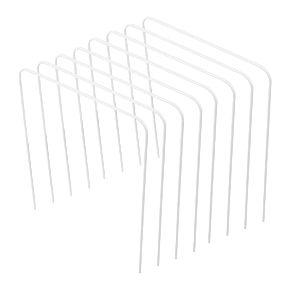 

8pcs Iron Croquet Wickets Replacement Durable Metal Hoops For Lawn Backyard Outdoor Family Accessories Universal Ground Spike