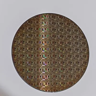 8 Inch Silicon Wafer Wafer Silicon Wafer Integrated Circuit CPU Chip Technology Sense IC Gift Semiconductor Lithography Chip