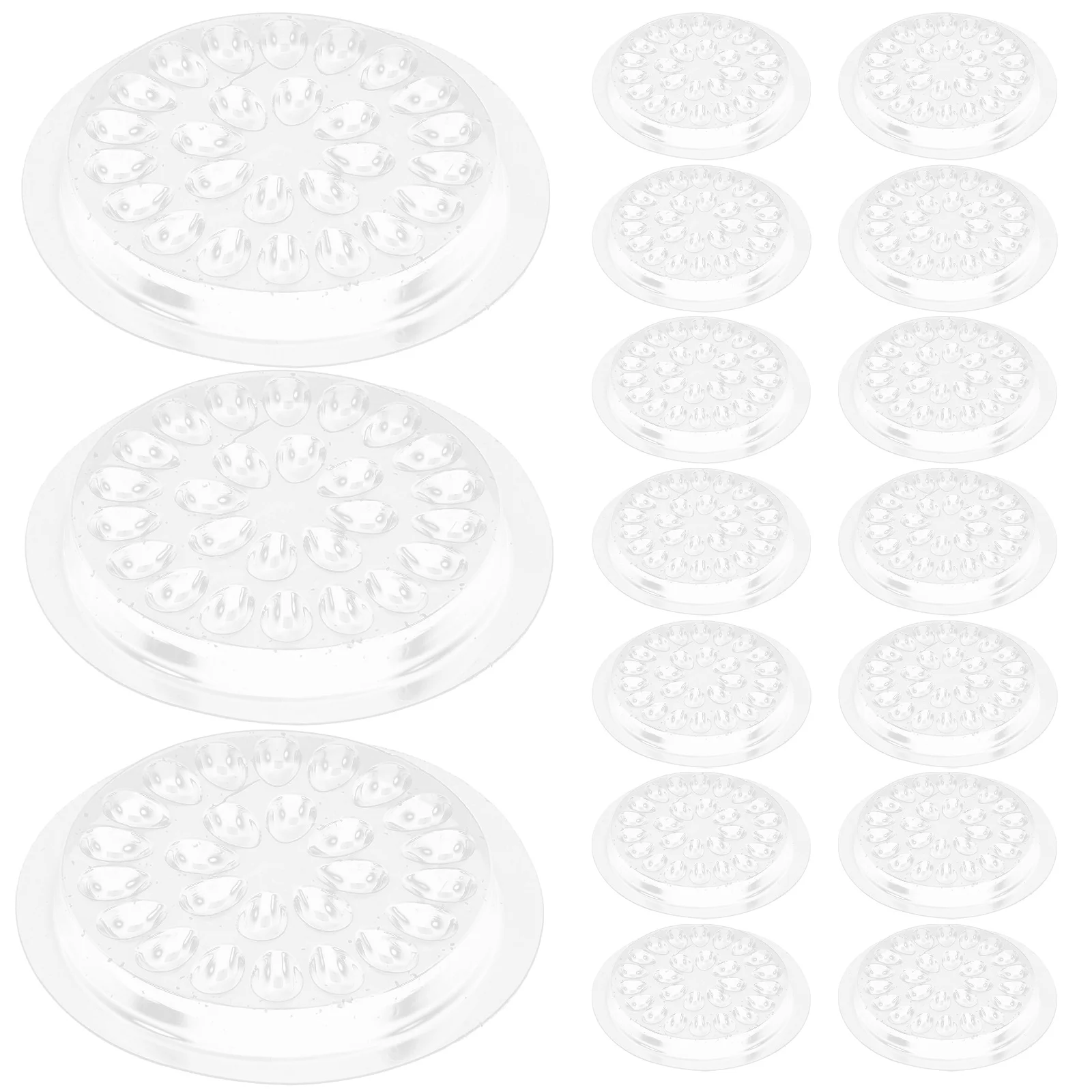 30Pcs Lash Holder Eyelash Extension Tools Organizer Grafting Eyelash Plates Pad Storage Container for False Lashes