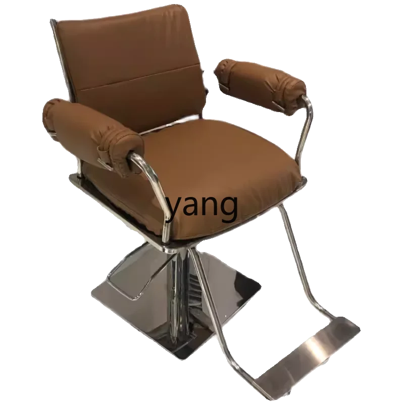 

LH retro barber shop chair high-end quality hair salon special lift rotating seat