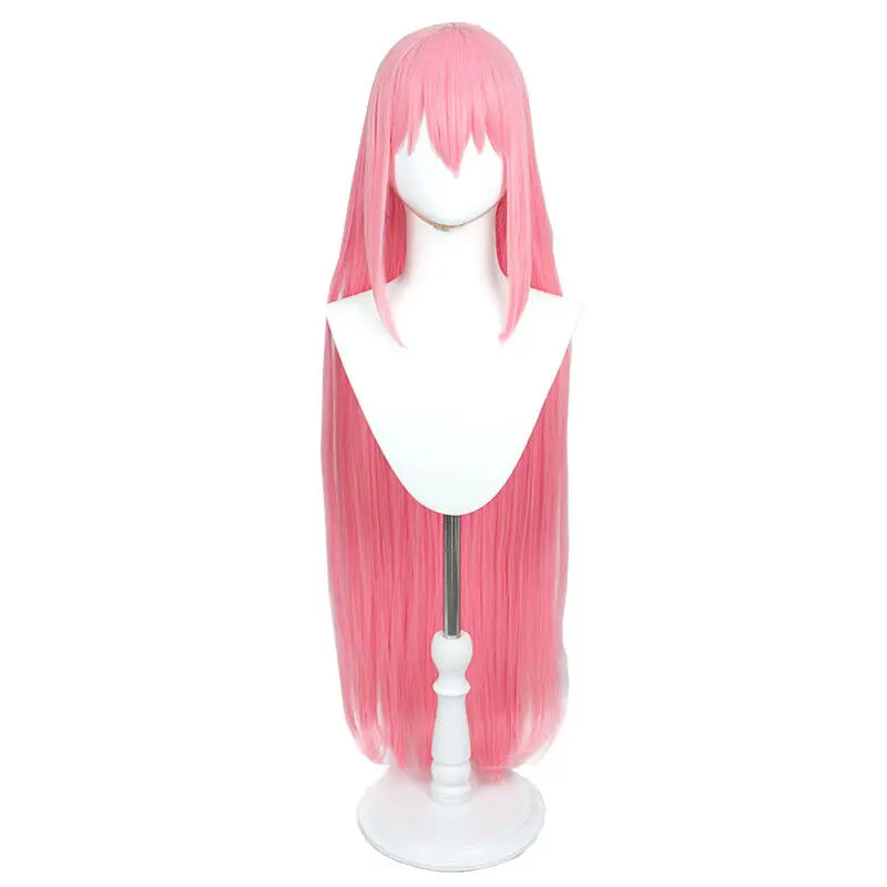 

Megurine Luka Cosplay Wig 100cm Women Long Straight Pink Party Synthetic Wigs