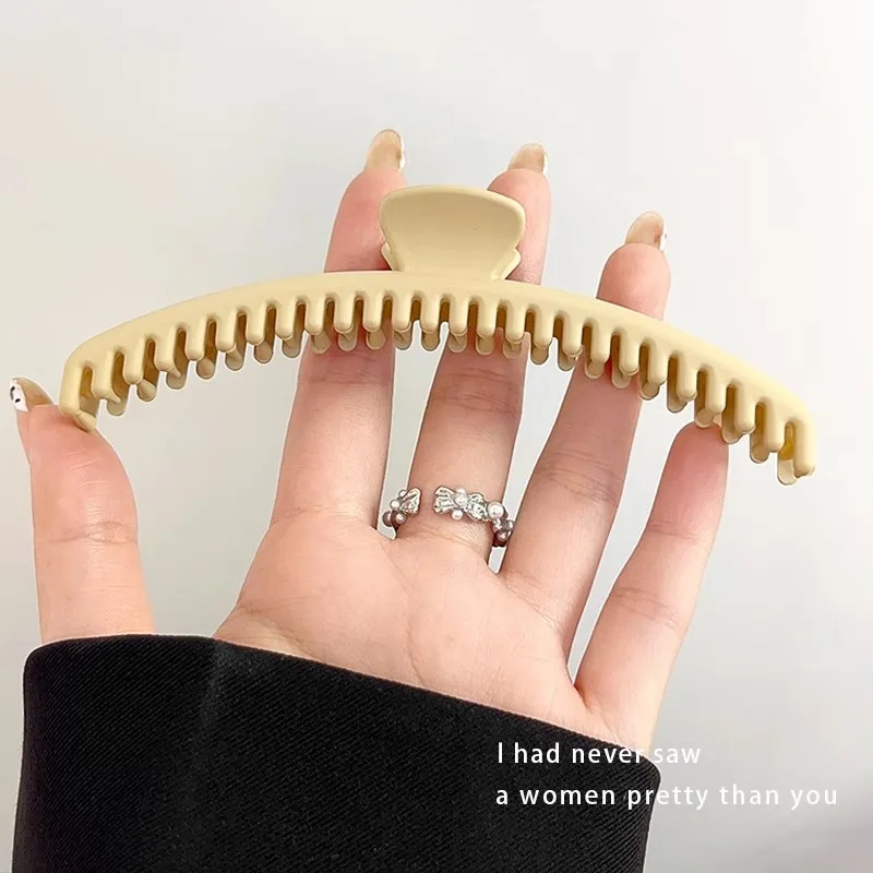 Solide, lange und schlanke Haarklammer für Frauen, Haarspange für langes Haar, fester Haarclip, Haarband, Haarnadel, modische Haaraccessoires – Detail 10