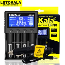 Liitokala Lii-600 Lii-500 18650 Battery Charger,3.7V 18650 26650 18350 16340 18500 14500 1.2V AA AAA LCD Smart Charger