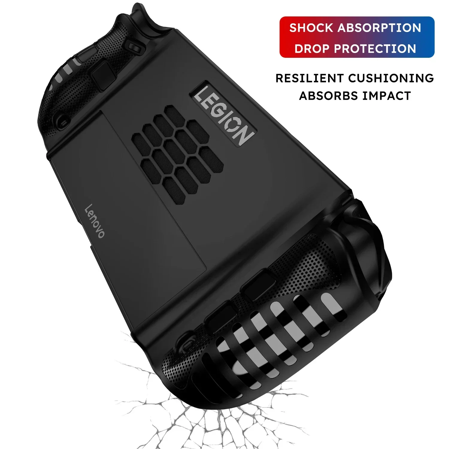 حافظة CoverJoy من مادة TPU لجهاز Legion Go 2 مع نافذة حامل وغطاء ألعاب واقٍ شامل مقاوم للسقوط، #4