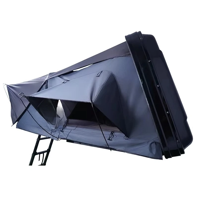 

Willpower 2-Person Rooftop Tent with 420D Oxford Fabric ABS Side Open Shell Aluminum Ladder for 4x4 Offroad Usecustom