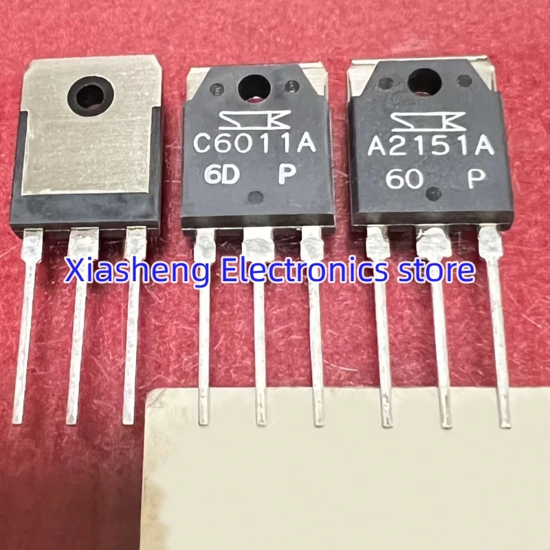 

New Original 2Pairs 2SA2151A A2151A + 2SC6011A C6011A TO-3P Audio Amplifier Transistor In Stock