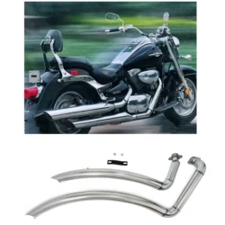 For Suzuki VL1500 Full Exhaust System Pipe Kit Silencer Mufflers All Years