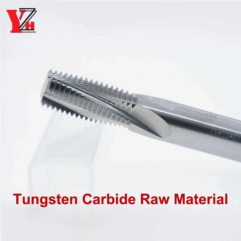 YZH Thread Milling Cutter UNC UNF UNEF HRC60 3/Full Tooth Pitch CNC For Steel Aluminum 1/4 3/4 5/16 1/8 3/8 1/2 9/16 5/8
