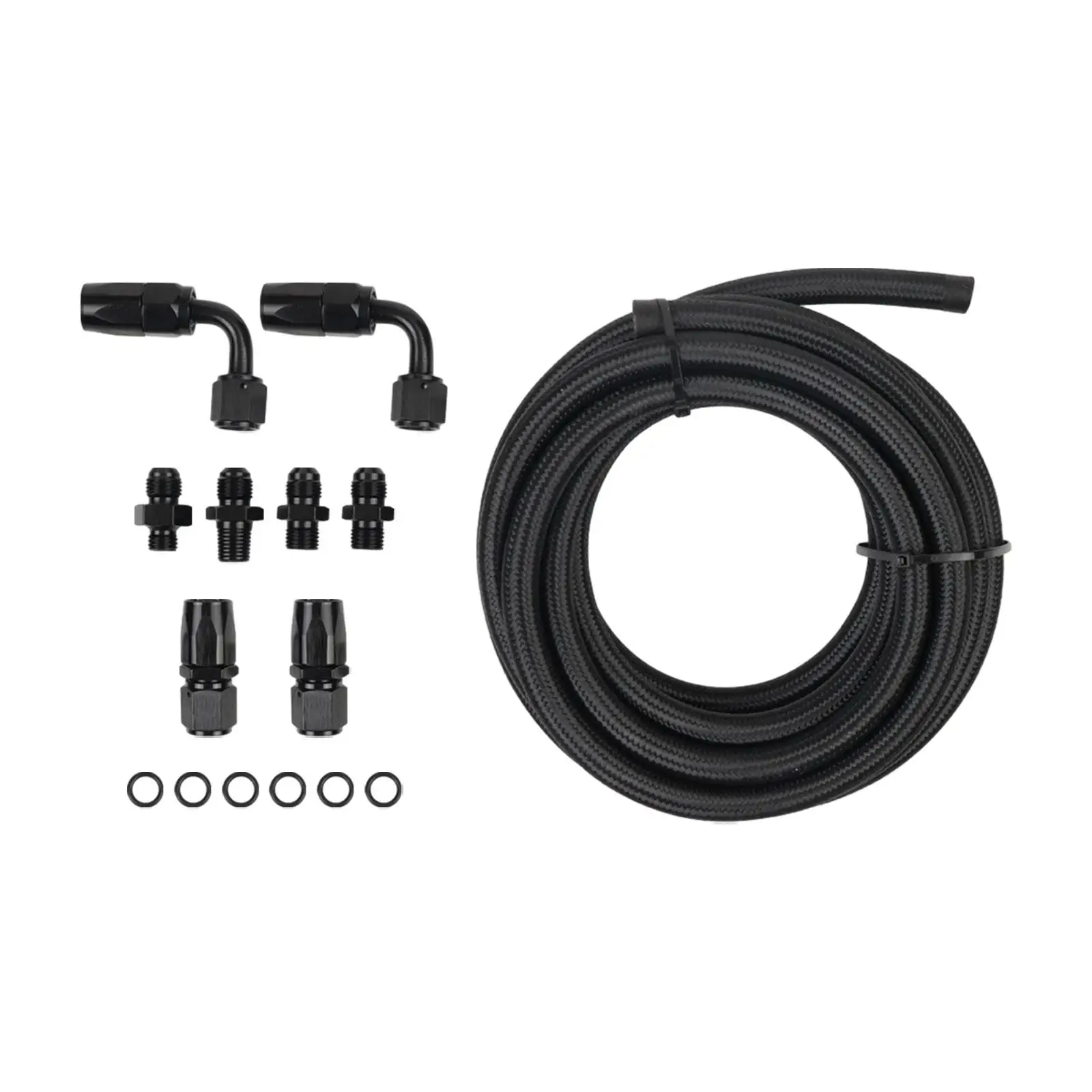 

Generic Automatic Transmissions Cooler Line Kit Professional Auto Repair Convenient High Performance Parts for 4L60E 4L65E
