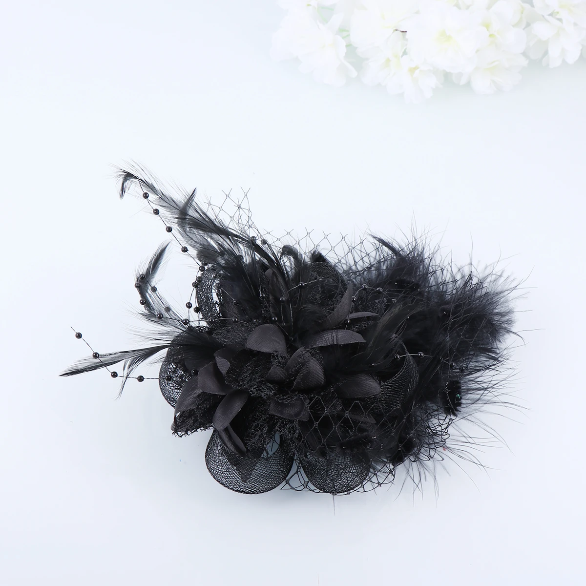 

Hair Clip Bridal Mesh Hairpins Elegant Wedding Tea Party Costume Party Photography Headpiece Fascinator Hair