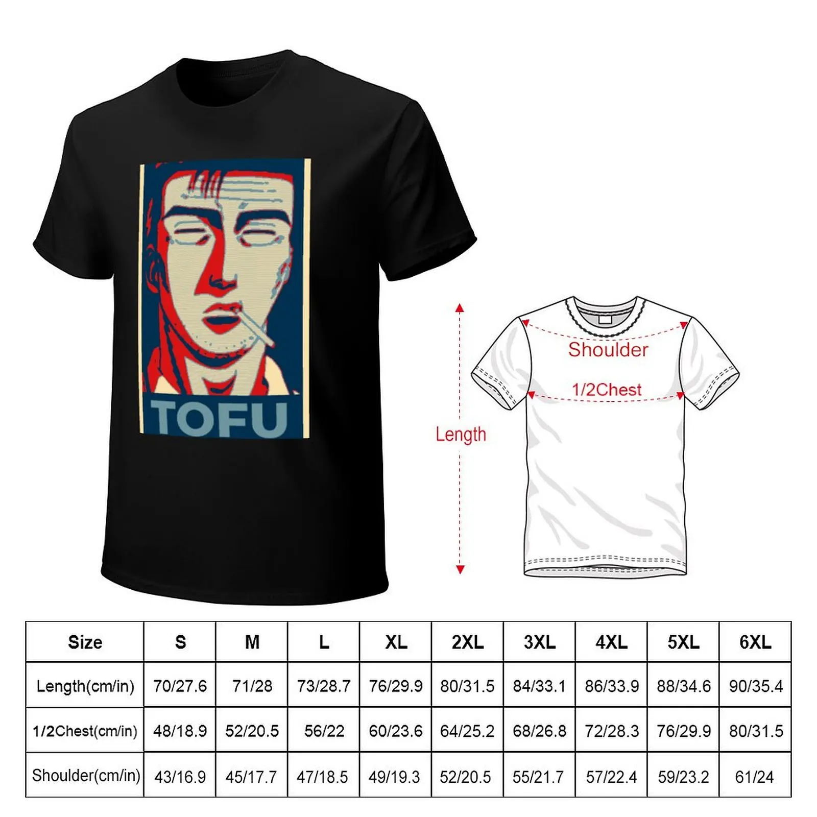 Initial D Tofu Bunta T-Shirt vintage anime shirt hippie clothes mens t shirts