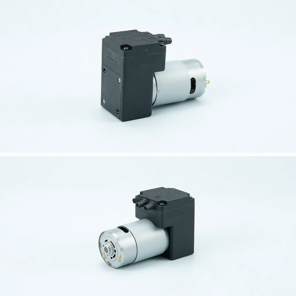 Efficient Small Vacuum Pump AP40 DC Motor Self Priming Air Compressor Tool For Technical Refrigeration Service