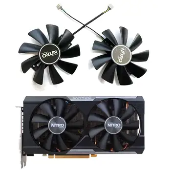 Nový 98MM 4PIN GAA8B2U DC 12V 0.45A pro SAPPHIRE Radeon R9 380 380X NITRO videokartu, náhradní ventilátor 10 nejlepší prodej AMD Radeon R9 380 4GB - №1