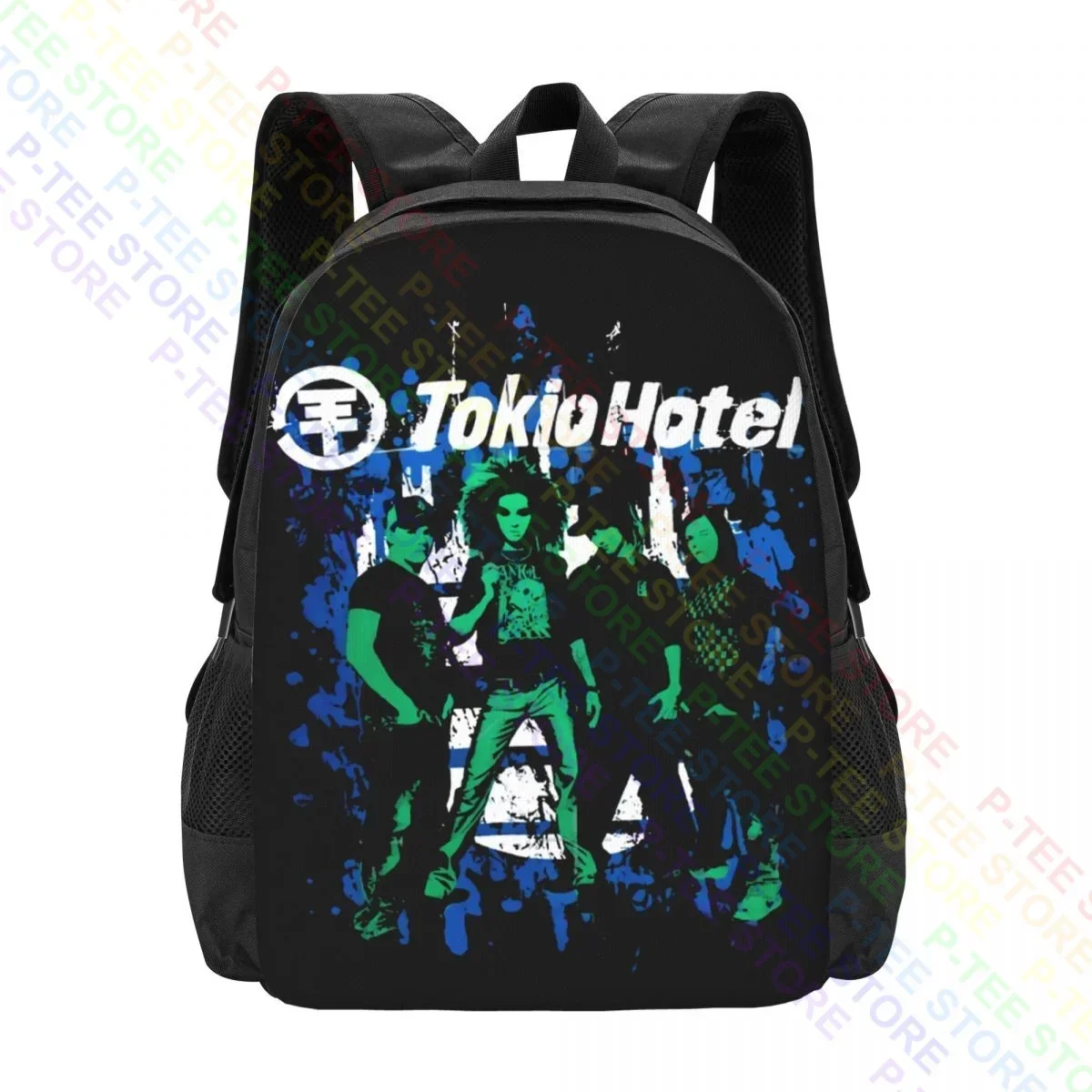 Tokio Hotel Vintage Metal Band Rock P-1794Backpack Large Capacity Shoe Bag Shopping Bag