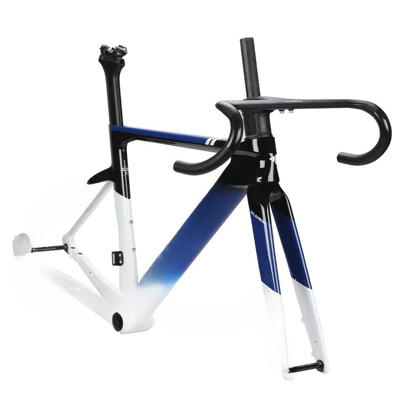 

Carbon fiber frame road bicycle windbreaker frame