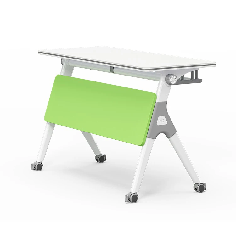 

Modular free combination folding and movable training table meeting room desk