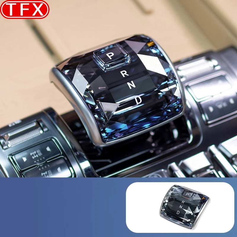 For BYD Leopard Titanium 3 2025 Car Styling Crystal Gear Lever with Original Gear Lever Head  Interior Modification Accessories