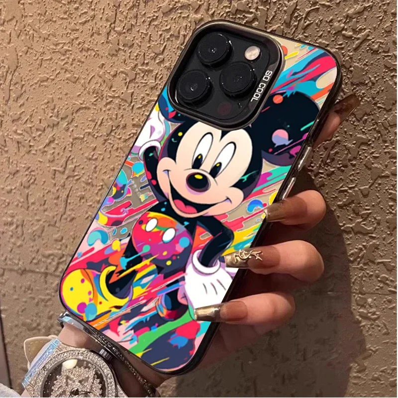 

Cartoon Disney Smart Mickey Mouse Case For Samsung Galaxy S25 S24 S23 Ultra S21 S22 FE Plus A54 A53 A35 A34 A33 A16 A15 5G Funda