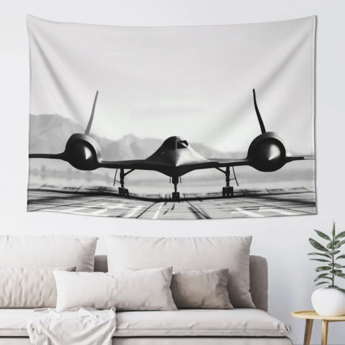 

SR-71 blackbird Tapestry On The Wall Decoration For Bedroom Luxury Living Room Decoration Tapestry