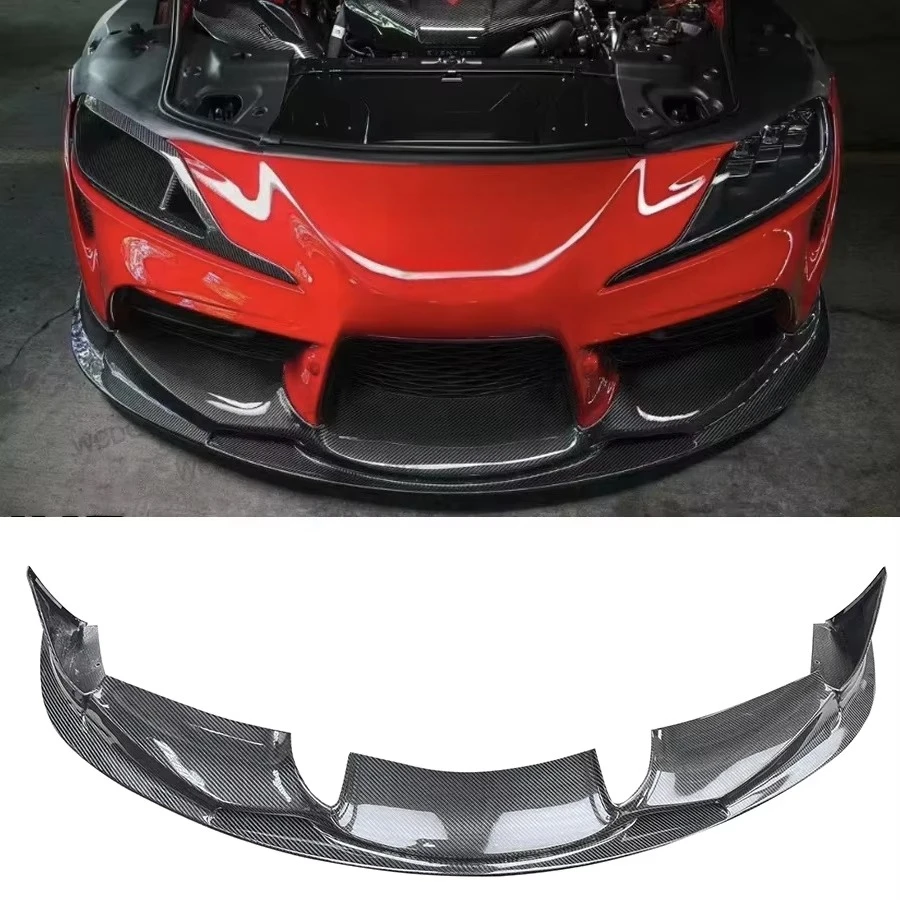 

3D Type Front Lip for Supra GR A90 A91 MK5 2019+ Front Bumper Lip Lower Chin Lip Splitter Spoiler Bodykit