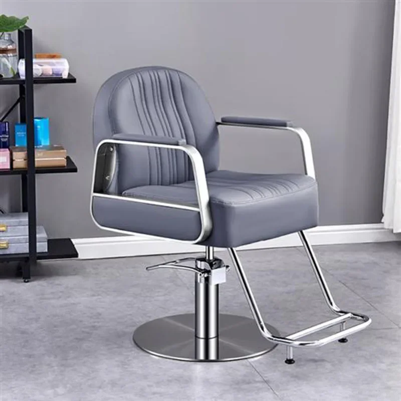 Tattoo Chair Salon Hydraulic Pump Adjustable Barber Vintage Chairs Sofa Styling Cosmetic Cut Hair Shampoo Professional Makeup