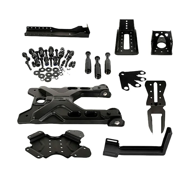 

PLUSBEAM Auto Car Accessories Adjustable Tailgate Hinge Bracket Mounting Kit Spare Wheel Carrier For Jeep Wrangler JK 2007-2017