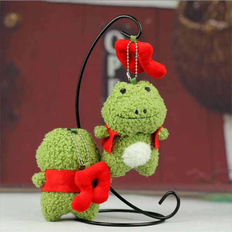 10CM Red note Green Frog Plush Toy Stuffed New 1Pcs Holiday Gift Animal Cheap Gift For Childs&Girls&Boys Drop Shipping