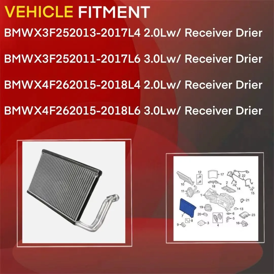 

ZOOMKEY Для BMW M235i/M235i xDrive 2015-2016 Седан/Универсал, испаритель кондиционера | 64116975553