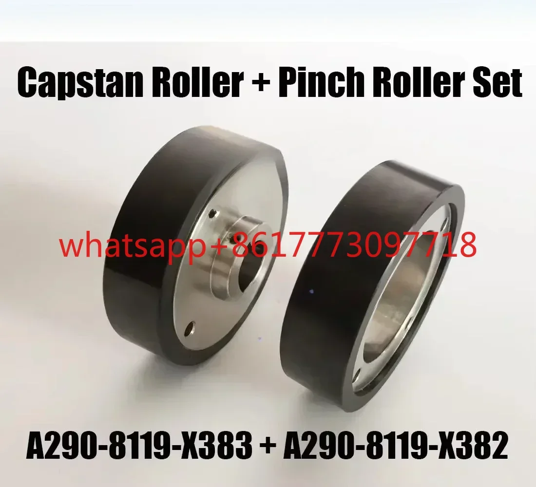 

A290-8119-X382+A290-8119-X383 Прижимной ролик F421+Капистановый ролик F422 Набор Ø80x22Tmm (ПАКОВКА 2 шт./компл.) Fa nuc A290.8119.X382