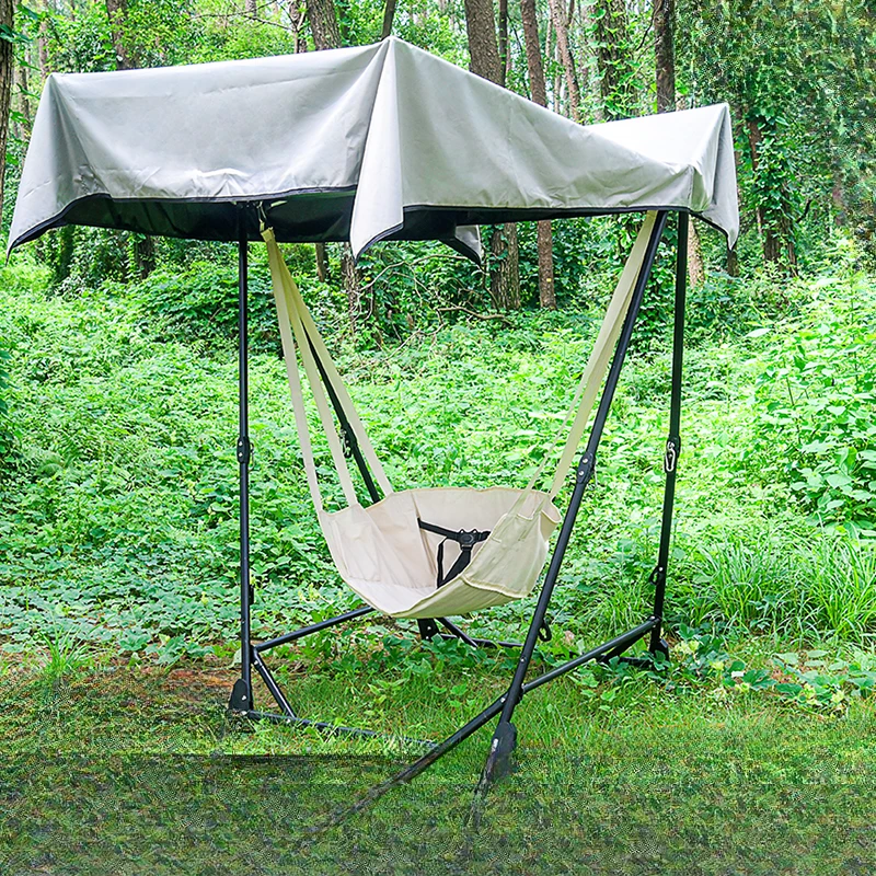 

Swing single person off the ground tent hammock sunshade double chair convenient bed foldable