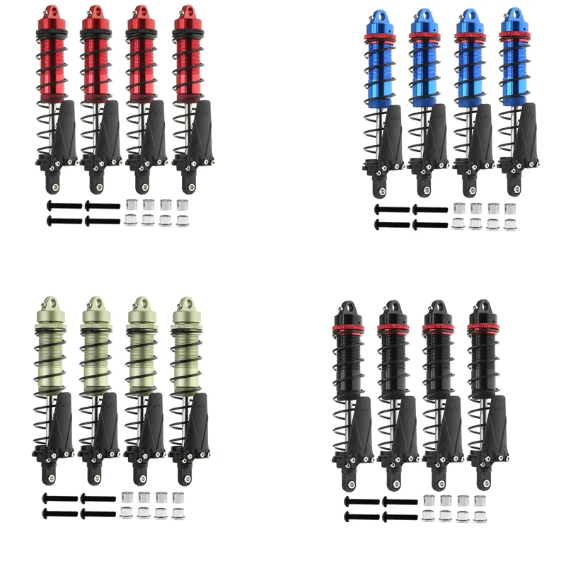 

Shock Absorber RC Upgrade Parts Shock Absorber Metal 110Mm For 1/10 RC Crawler Car Axial SCX10 AXI03007 RBX10 D90 TRX4,Black