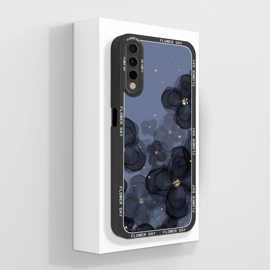 For Honor 9X (China) Honor 9X Pro Phone Case Happy Cat Cartoon Liquid Silicone Back Cover For Huawei Y9s Fashion Ultrathin Funda
