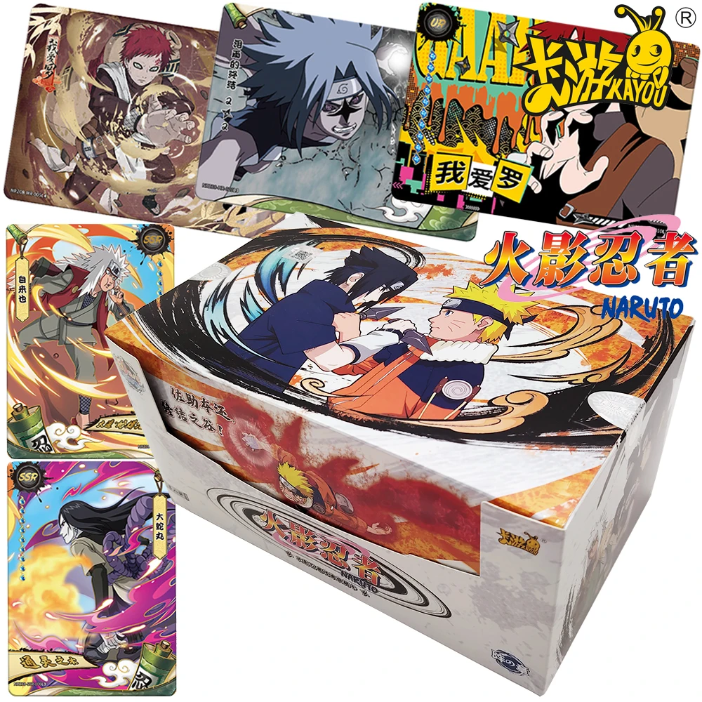 genuine-kayou-naruto-limited-character-card-jiraiya-orochimaru-creative-card-child's-collection-anime-exquisite-peripheral-toys