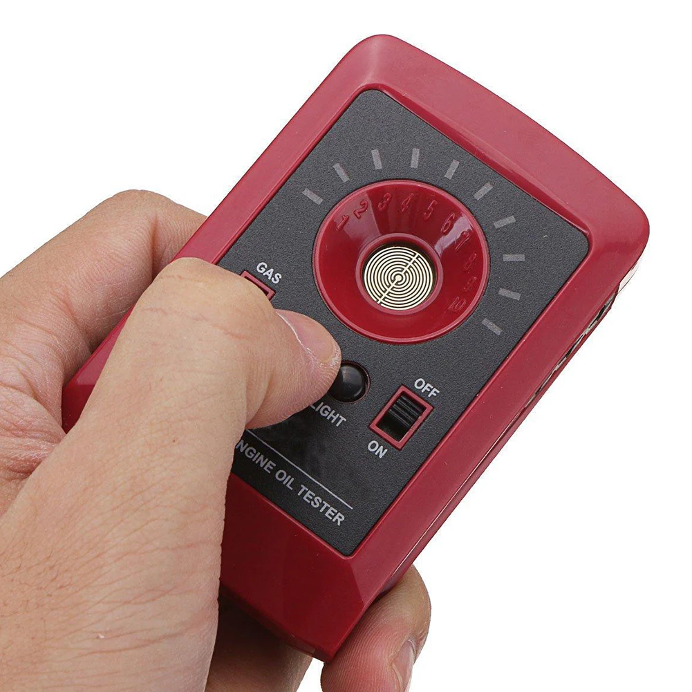 LED الرقمية سيارة النفط جودة تستر الغاز الديزل محلل الرقمية سيارة النفط تستر زيت المحرك كاشف جودة المحرك أدوات تشخيص المحرك
