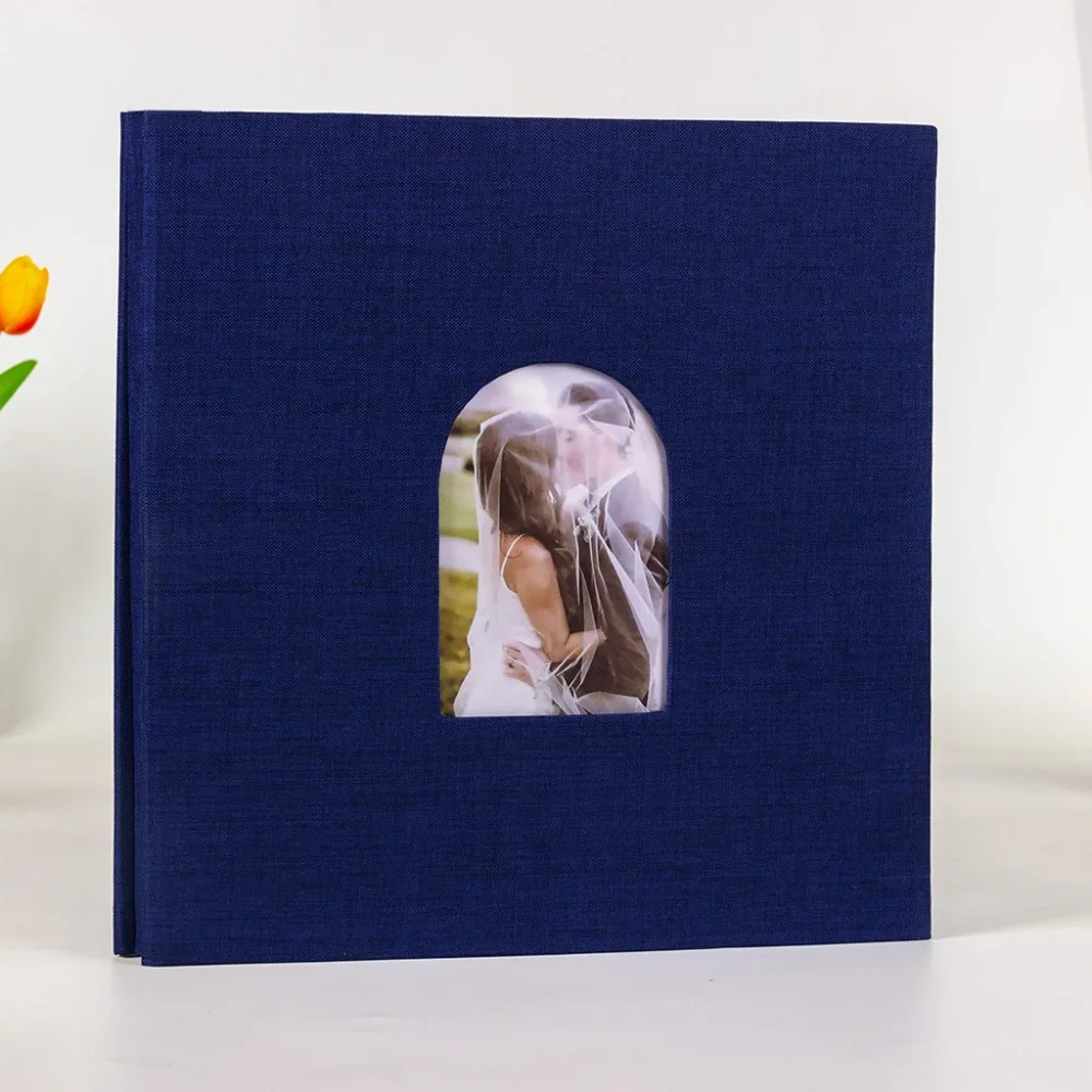 40-страничный самоклеящийся альбом для вырезок, большая емкость, тип пасты, льняная обложка, альбом, грязеотталкивающий памятный семейный альбом, подарки 40-страничный самоклеящийся альбом для вырезок, большая емкость, тип пасты, льняная обложка, альбом, грязеотталкивающий памятный семейный альбом, подарки