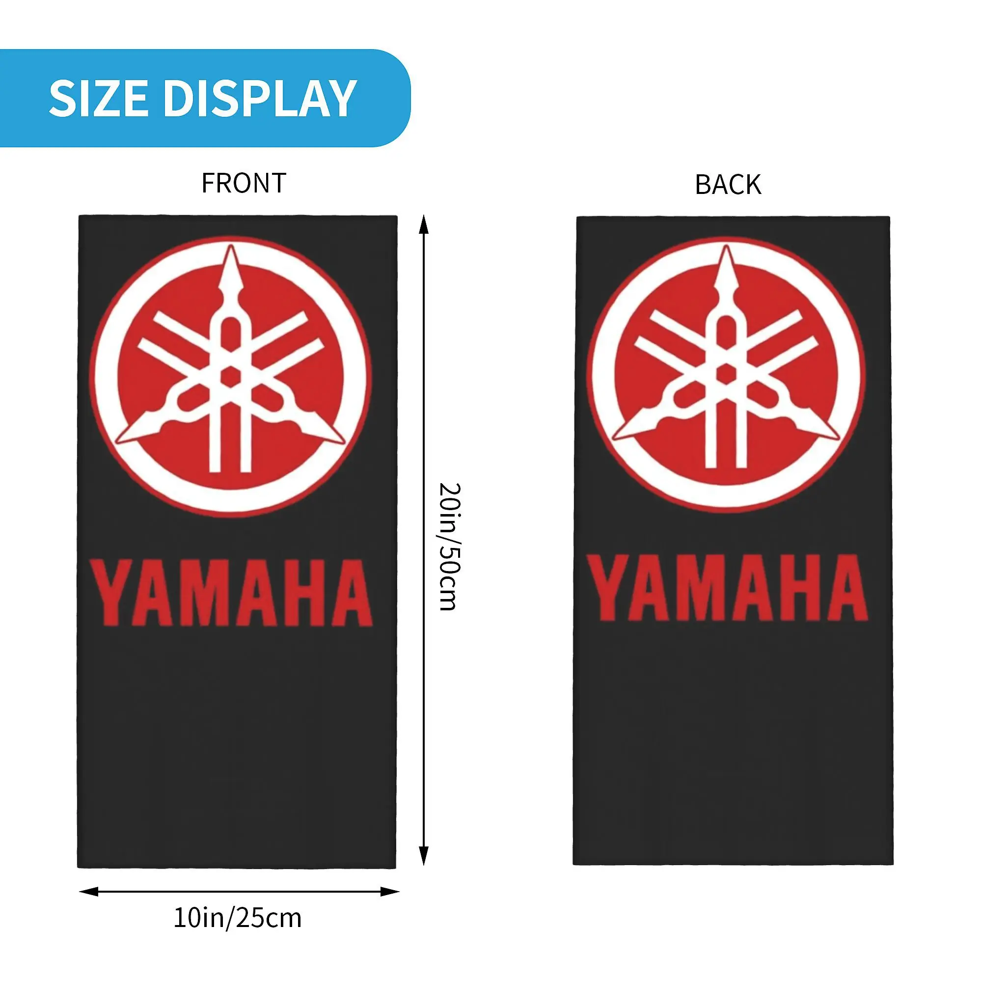 Custom Y-Yamahas  Bandana Neck Warmer Men Women Winter Hiking Ski Scarf Gaiter  Face Cover